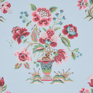 Ashford Rose & Sky 5013180 by Schumacher Wallpaper