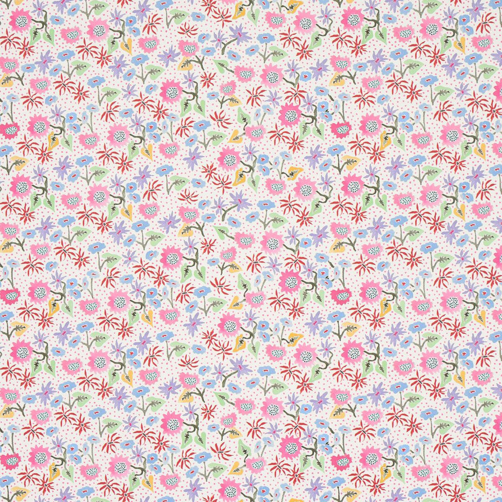 Calico Sprezzatura 5013500 by Schumacher Designer Wallpaper Happy Menocal 13.5" - Swanky Fabrics -