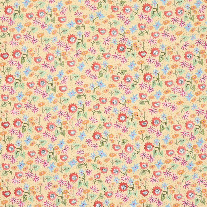 Calico Giverny 5013501 by Schumacher Wallpaper Happy Menocal 13.5" - Fabric Carolina -