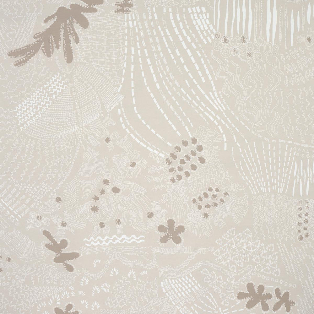 Haven Light Neutral 5013560 by Schumacher Wallpaper Clements Ribeiro 54.0" - Fabric Carolina -