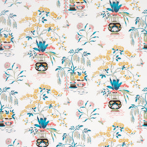 Ming Vase Multi 5013581 by Schumacher Wallpaper