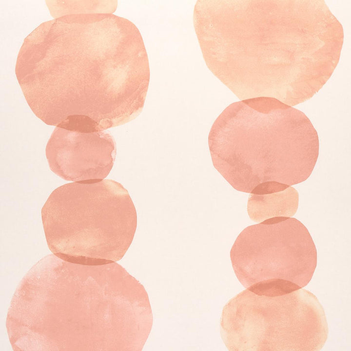 Hyperion Peach 5013650 by Schumacher Wallpaper Backdrop 54.0" - Fabric Carolina -