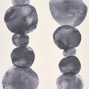 Hyperion Off Black 5013651 by Schumacher Wallpaper