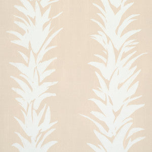 White Lotus Sand 5013663 by Schumacher Wallpaper