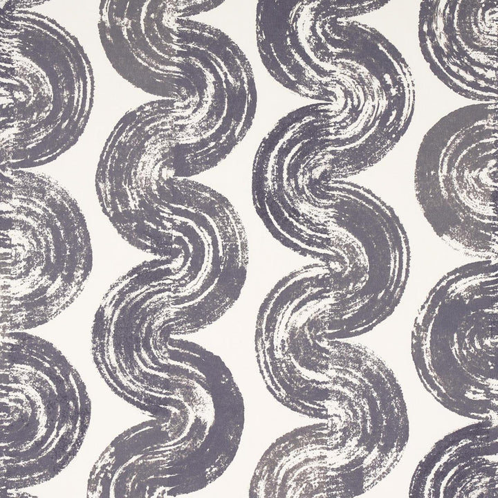 1975 Graphite 5013670 by Schumacher Wallpaper Backdrop 27.0" - Fabric Carolina -