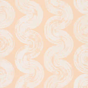 1975 Light Peach 5013673 by Schumacher Wallpaper