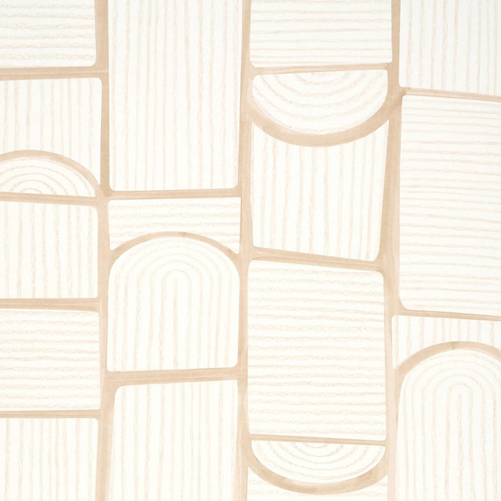 Bloomsbury Warm White 5013681 by Schumacher Wallpaper Backdrop 27.0" - Fabric Carolina -