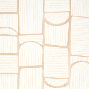 Bloomsbury Warm White 5013681 by Schumacher Wallpaper