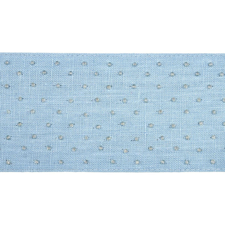 Northern Lights Beaded Tape Sky 70623 by Schumacher Designer Trim Embroidered And Embellished Trims - Swanky Fabrics -
