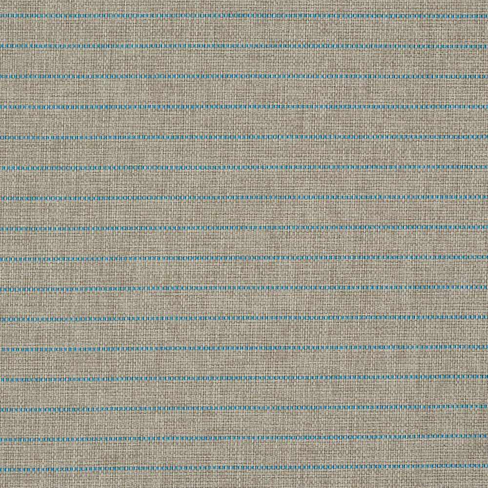 Manning Stripe Indoor/Outdoor Aqua 71814 by Schumacher Designer Fabric Indoor/Outdoor Recolors - Swanky Fabrics -