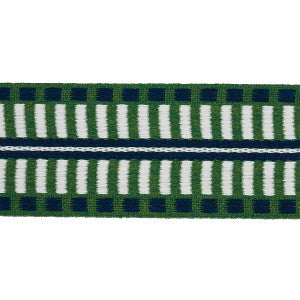 Jacobsen Tape Indoor/Outdoor Emerald 73632 by Schumacher Trim