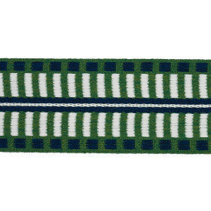 Jacobsen Tape Indoor/Outdoor Emerald 73632 by Schumacher Trim