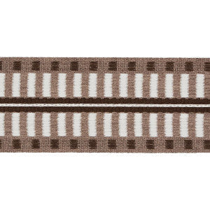 Jacobsen Tape Indoor/Outdoor Neutral 73633 by Schumacher Trim