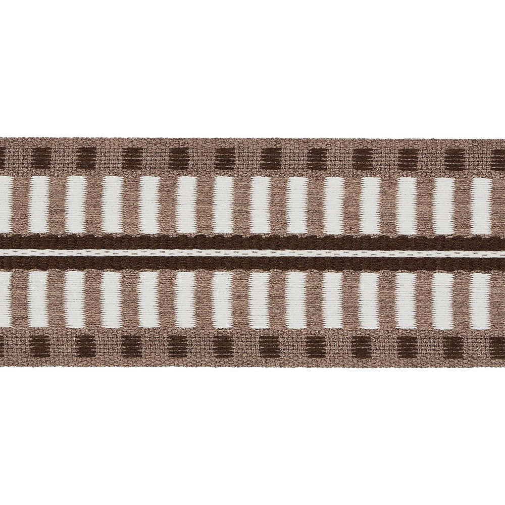 Jacobsen Tape Indoor/Outdoor Neutral 73633 by Schumacher Trim Indoor/Outdoor Recolors - Fabric Carolina -