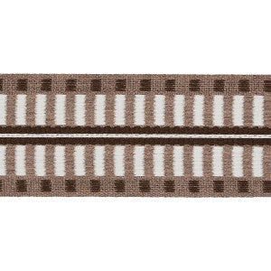 Jacobsen Tape Indoor/Outdoor Neutral 73633 by Schumacher Trim