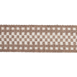 Marta Tape Indoor/Outdoor Neutral 73656 by Schumacher Trim