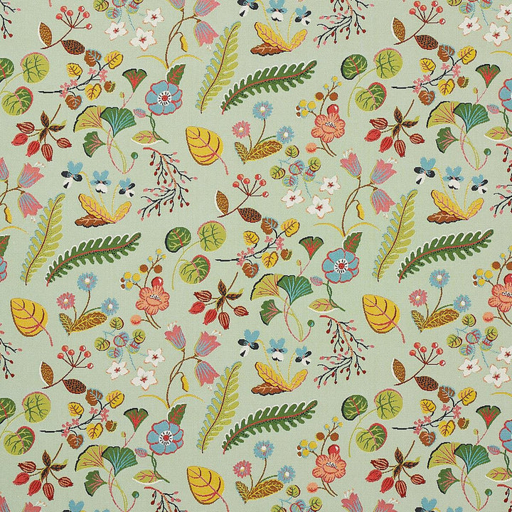 Botanica Indoor/Outdoor Mineral 75942 by Schumacher Fabric Indoor/Outdoor Recolors 26.75" - Fabric Carolina -