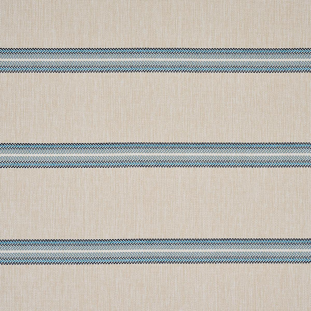 Garden Stripe Indoor/Outdoor Blue 75973 by Schumacher Fabric Indoor/Outdoor Recolors 53.25" - Fabric Carolina -