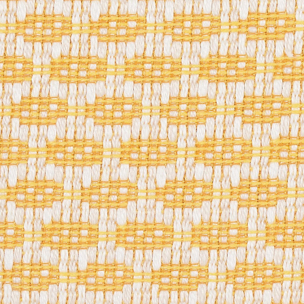 Hickox Indoor/Outdoor Yellow 76653 by Schumacher Fabric Indoor/Outdoor Recolors 1.0" - Fabric Carolina -