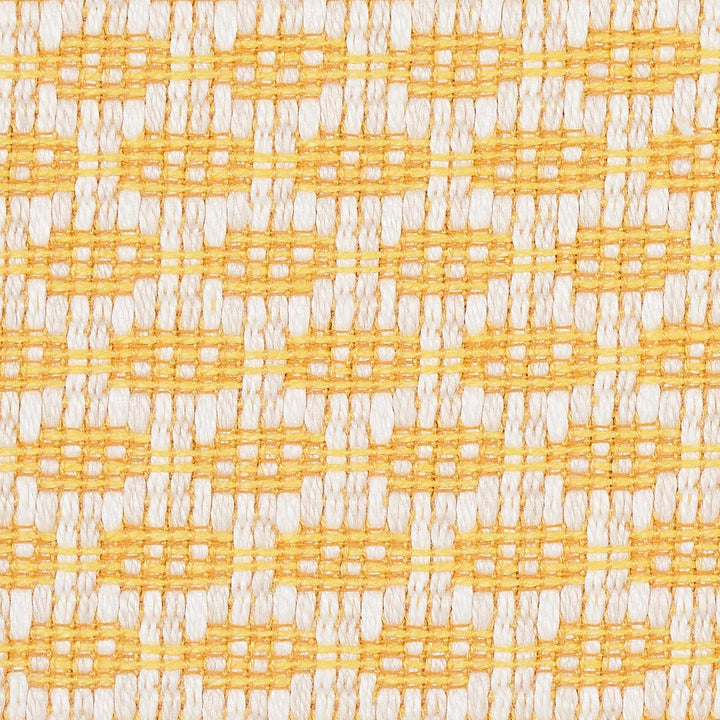 Hickox Indoor/Outdoor Yellow 76653 by Schumacher Fabric Indoor/Outdoor Recolors 1.0" - Fabric Carolina -