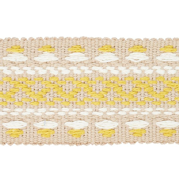 Loveland Yellow 78160 by Schumacher Trim Earth & Sky - Fabric Carolina -