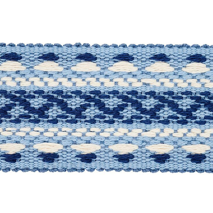 Loveland Sky 78161 by Schumacher Trim True West - Fabric Carolina -