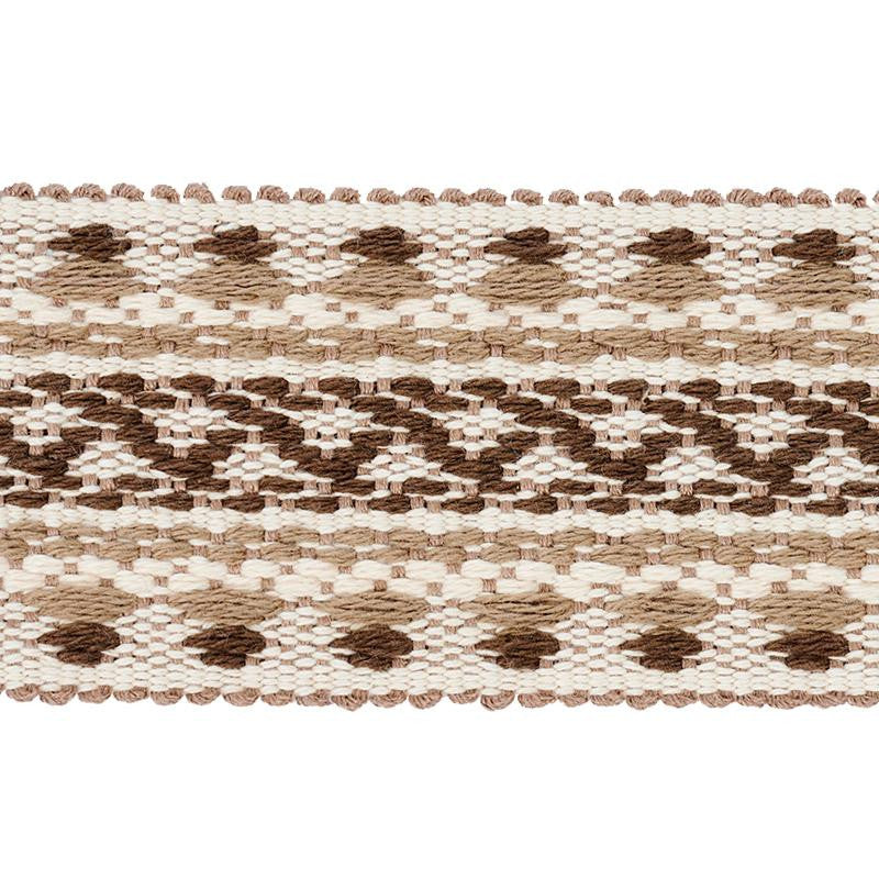 Loveland Brown 78162 by Schumacher Trim True West - Fabric Carolina -