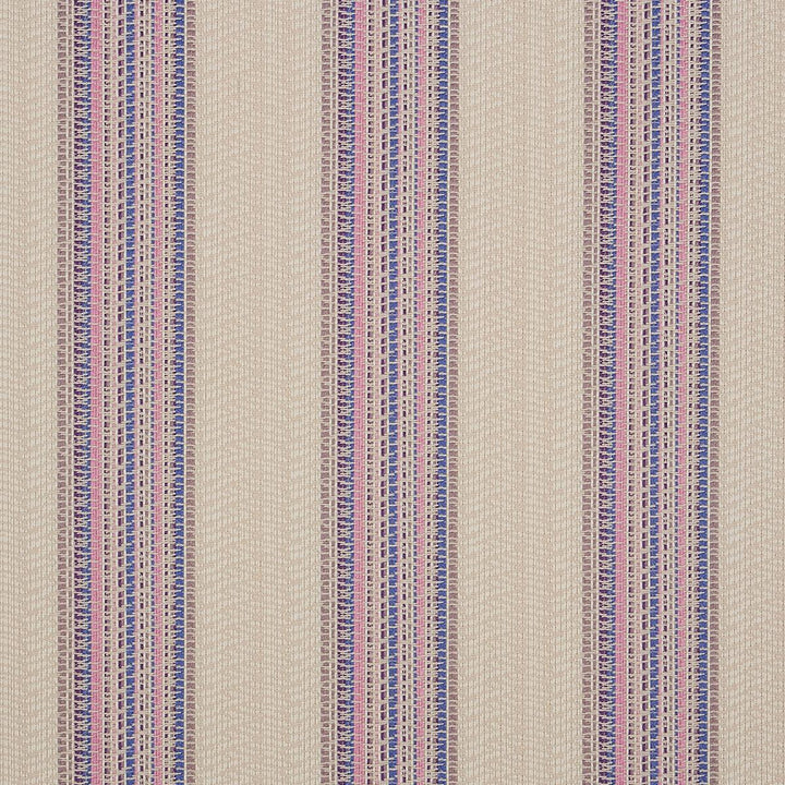 Bendita Stripe Indoor/Outdoor Lilac 79154 by Schumacher Fabric Indoor/Outdoor Recolors 6.75" - Fabric Carolina -