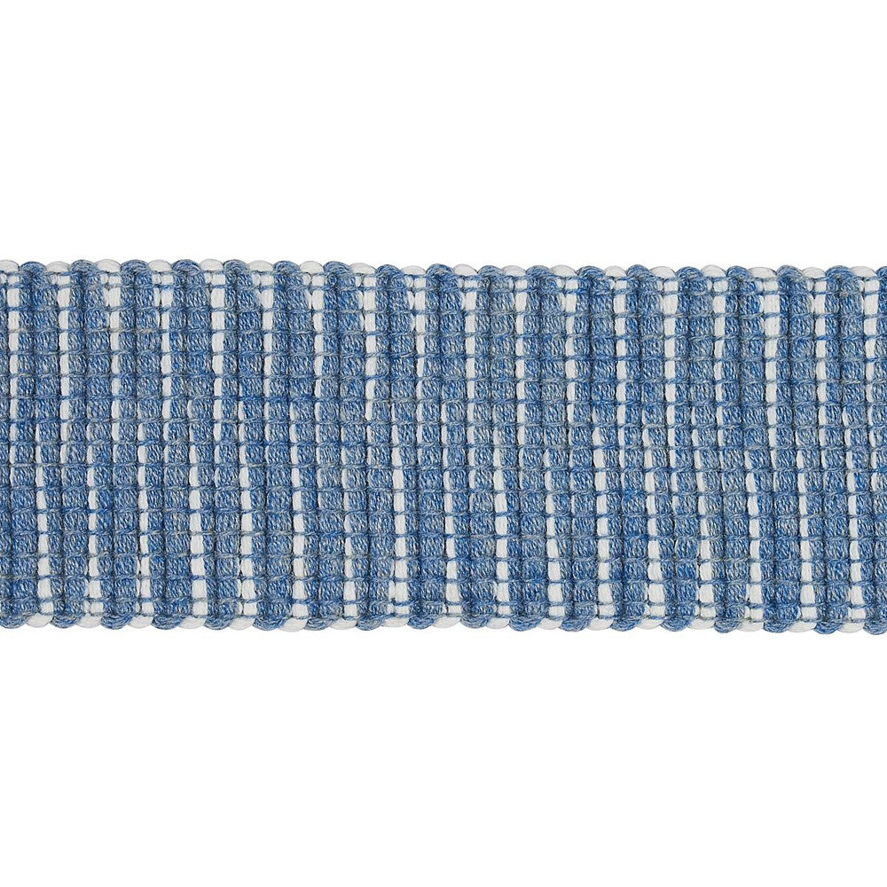 Pierce Tape Indoor/Outdoor Chambray 79413 by Schumacher Trim Indoor/Outdoor Recolors - Fabric Carolina -