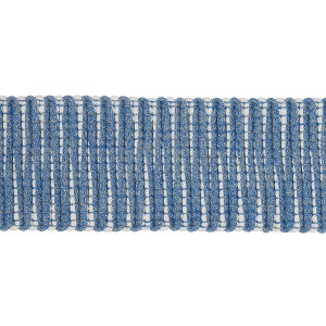 Pierce Tape Indoor/Outdoor Chambray 79413 by Schumacher Trim
