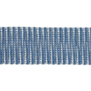 Pierce Tape Indoor/Outdoor Chambray 79413 by Schumacher Trim