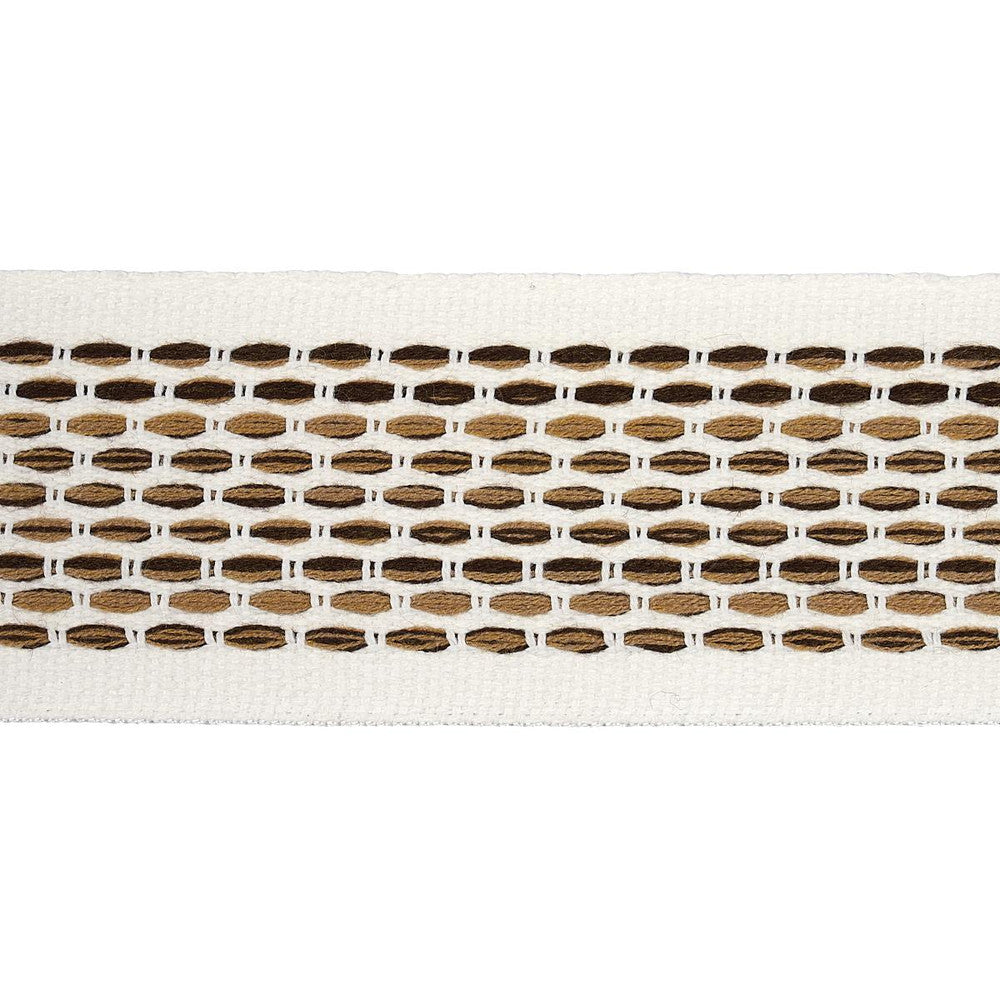 Portola Tape Indoor/Outdoor Neutral 79423 by Schumacher Trim Indoor/Outdoor Recolors - Fabric Carolina -