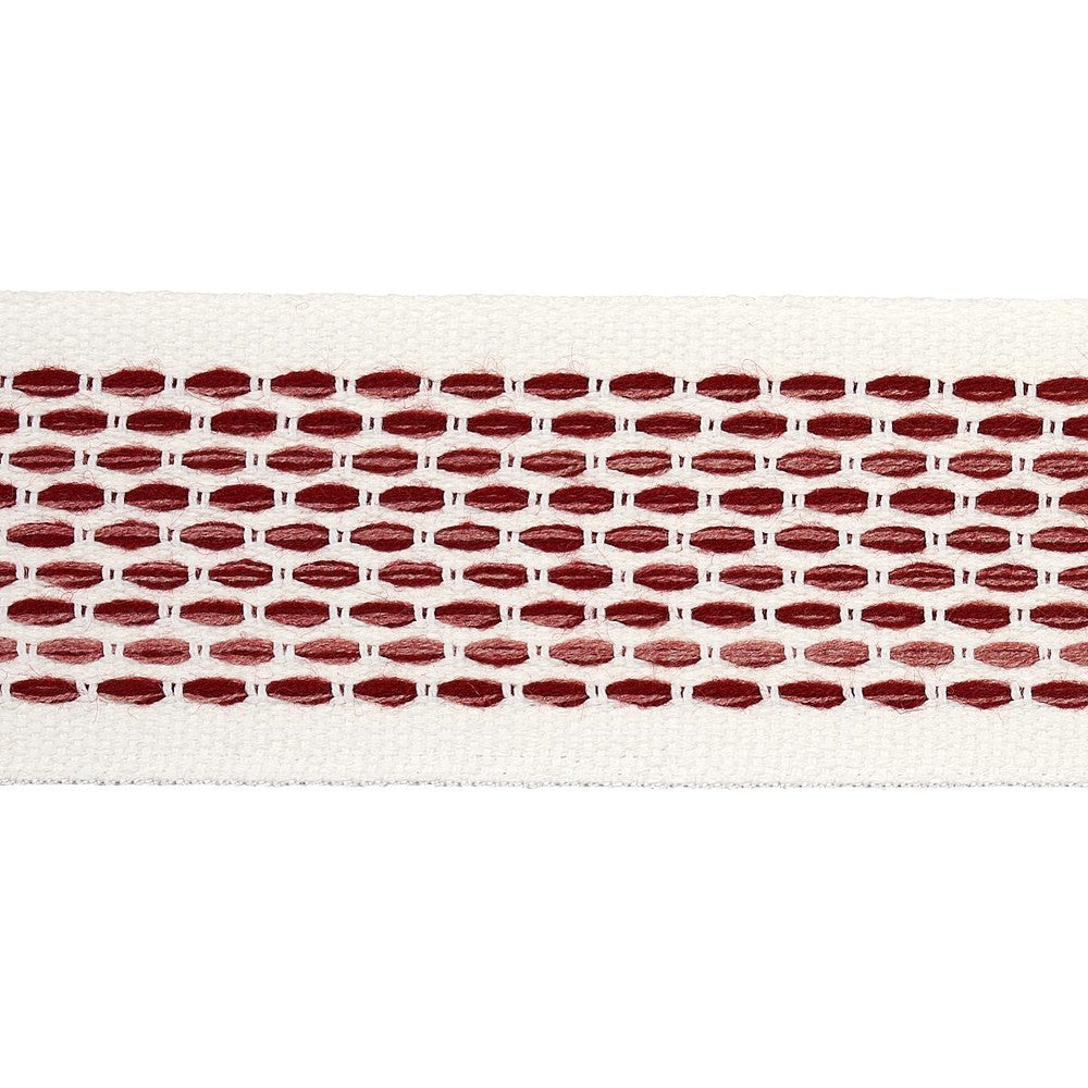 Portola Tape Indoor/Outdoor Rose 79424 by Schumacher Trim Indoor/Outdoor Recolors - Fabric Carolina -