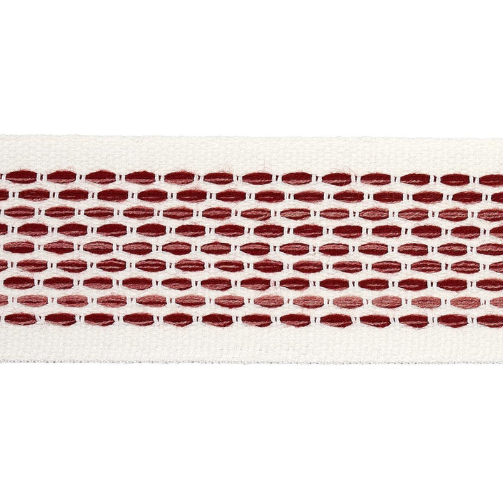 Portola Tape Indoor/Outdoor Rose 79424 by Schumacher Trim Indoor/Outdoor Recolors - Fabric Carolina -