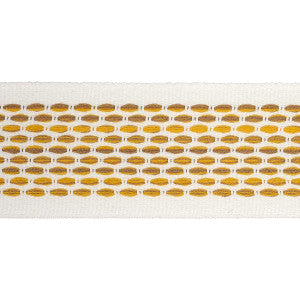 Portola Tape Indoor/Outdoor Yellow 79425 by Schumacher Trim