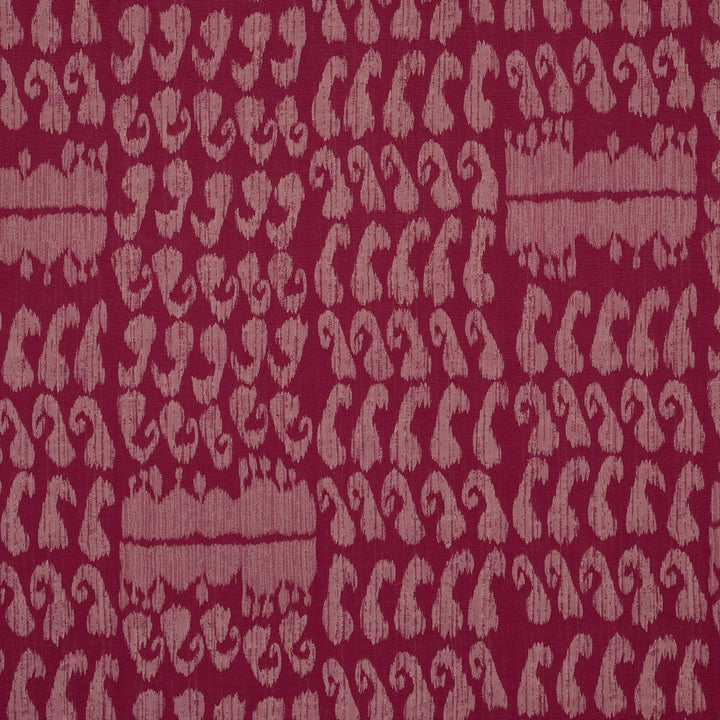 Nallamala Garnet 80382 by Schumacher Fabric Perennial Favorites 27.5" - Fabric Carolina -
