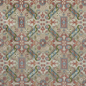Tiraz Velvet Multi 80602 by Schumacher Fabric