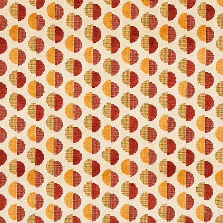 Half Moon Velvet Ochre 80851 by Schumacher Fabric Smith Street 26.78" - Fabric Carolina -