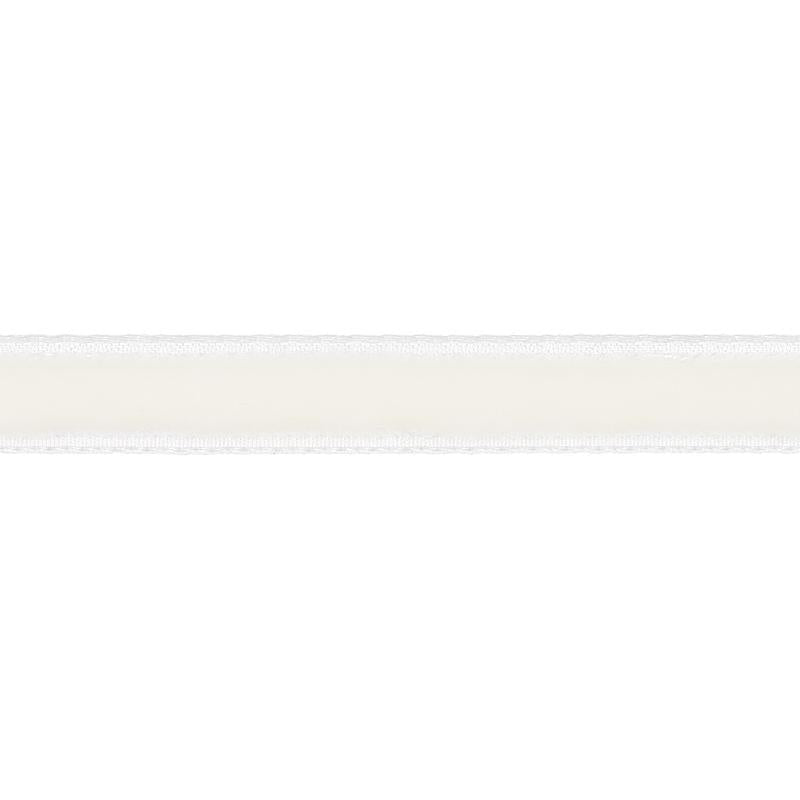 Velvet Tape Narrow Ivory 80920 by Schumacher Trim Perfect Basics: Velvet Tapes - Fabric Carolina -