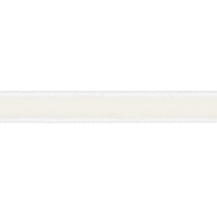 Velvet Tape Narrow Ivory 80920 by Schumacher Trim Perfect Basics: Velvet Tapes - Fabric Carolina -