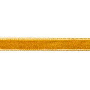 Velvet Tape Narrow Gold 80926 by Schumacher Trim