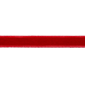Velvet Tape Narrow Crimson 80927 by Schumacher Trim