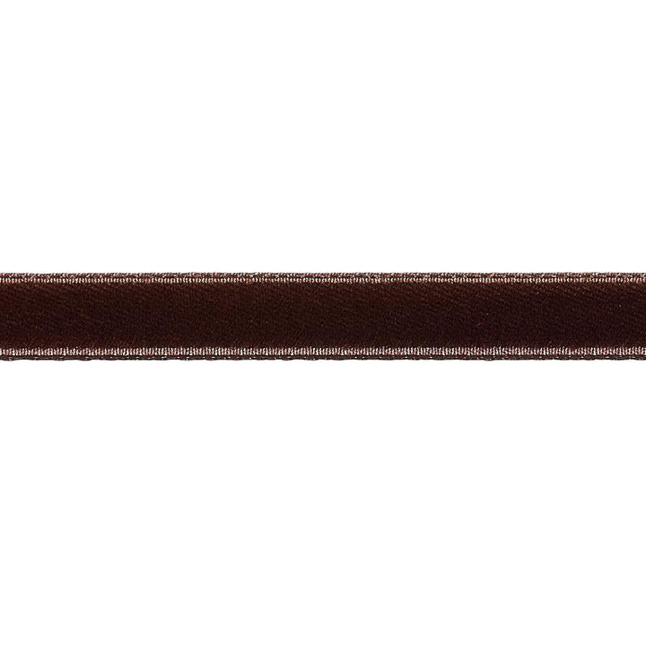 Velvet Tape Narrow Truffle 80929 by Schumacher Designer Trim Perfect Basics: Velvet Tapes - Swanky Fabrics -