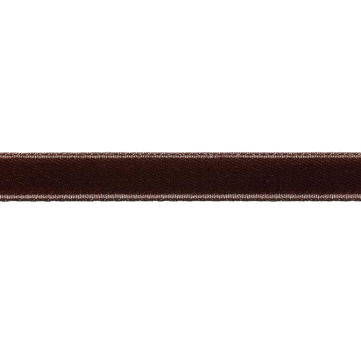 Velvet Tape Narrow Truffle 80929 by Schumacher Trim Perfect Basics: Velvet Tapes - Fabric Carolina -