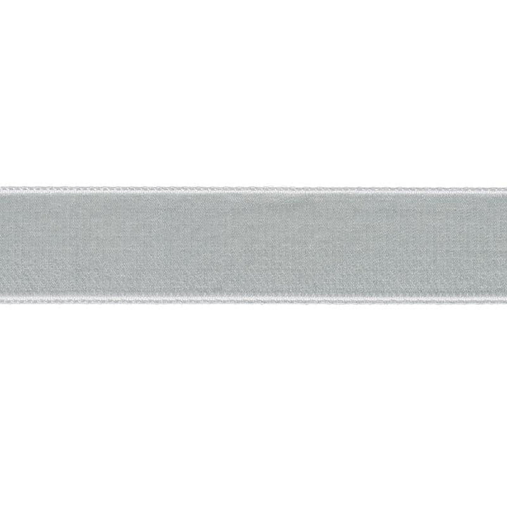 Velvet Tape Medium Mineral 80942 by Schumacher Designer Trim Perfect Basics: Velvet Tapes - Swanky Fabrics -