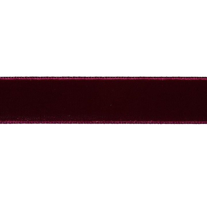 Velvet Tape Medium Aubergine 80948 by Schumacher Trim Perfect Basics: Velvet Tapes - Fabric Carolina -
