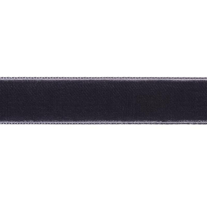 Velvet Tape Medium Graphite 80950 by Schumacher Trim Perfect Basics: Velvet Tapes - Fabric Carolina -