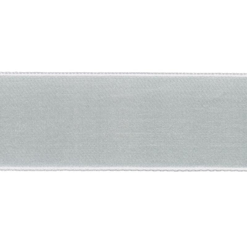 Velvet Tape Wide Mineral 80962 by Schumacher Trim Perfect Basics: Velvet Tapes - Fabric Carolina -