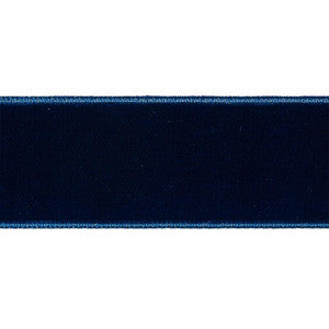 Velvet Tape Wide Saphire 80964 by Schumacher Trim