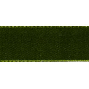 Velvet Tape Wide Moss 80965 by Schumacher Trim